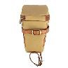 Tourbon Road Bike Saddle Under Seat Bags for Bicycle Saddlebags Pack Waterproof Canvas and Leather
