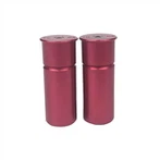 Atkārtoti izmantojams alumīnija 20 gauge shotgun snap vāciņš tumši rozā krāsā