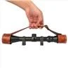 Leather Rifle Scope Cover With Adjustable Strap-khaki