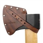 Tourbon mazs ādas cirvja apvalka cirvja vāks